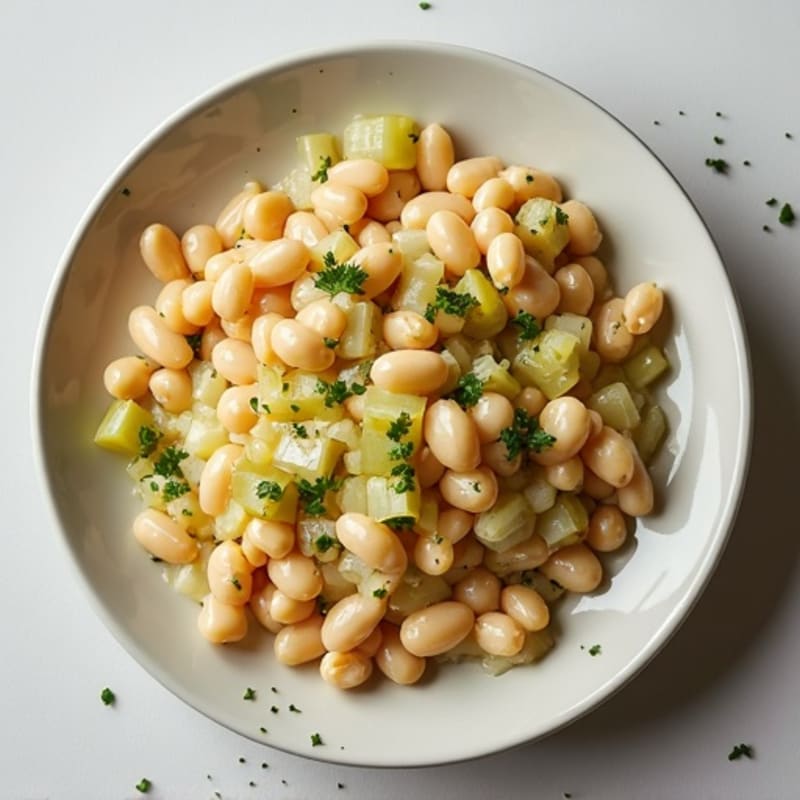 Creamy Leek and White Bean Skillet