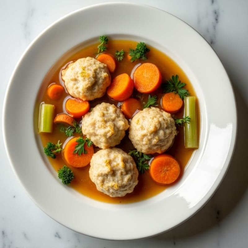 Chicken and Fluffy Herb Dumpling Stew