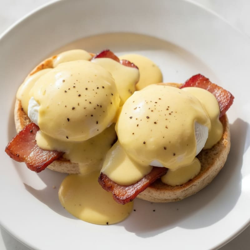 Classic Eggs Benedict with Hollandaise