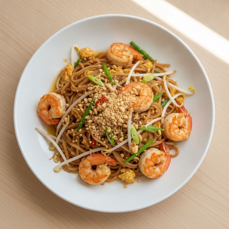 Shrimp Pad Thai Noodles