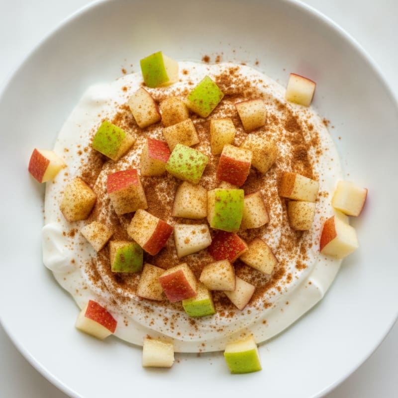 Apple Cinnamon Greek Yogurt Bowl
