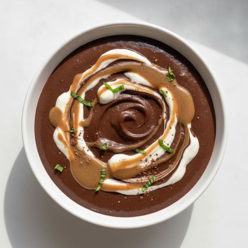 Silky Chocolate Protein Pudding