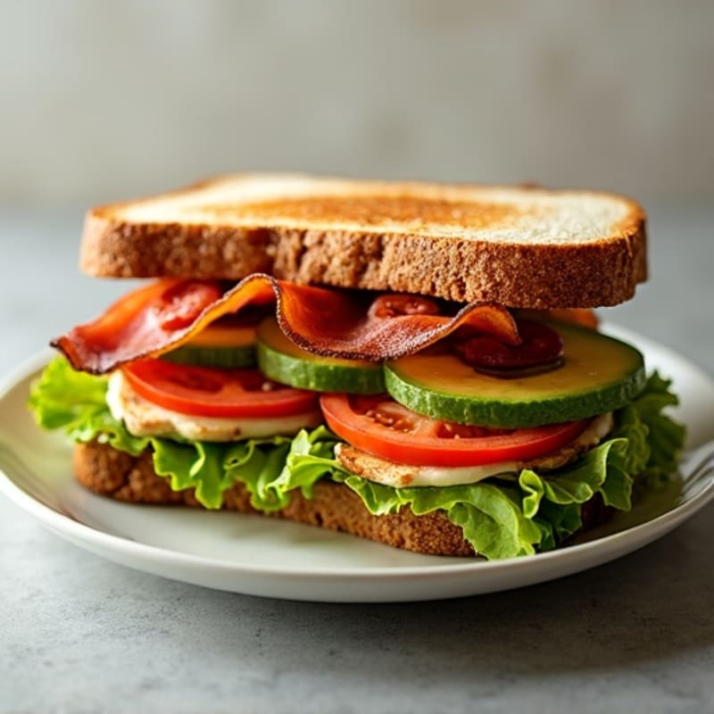 Fresh Avocado and Crispy Bacon BLT