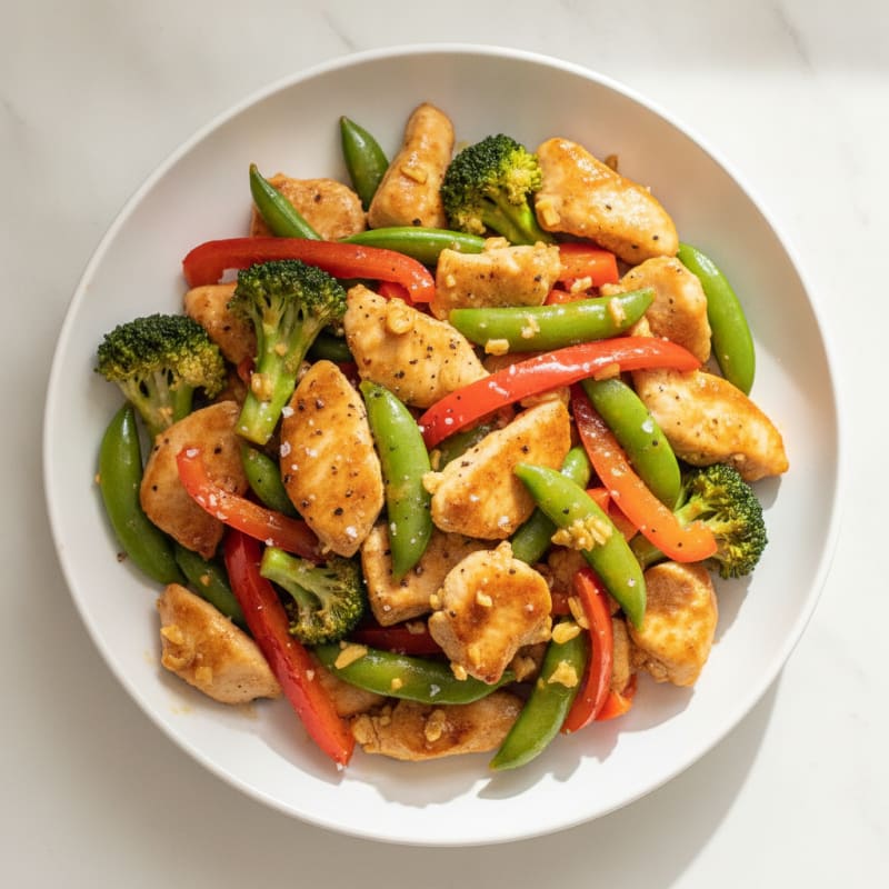 Quick Chicken and Veggie Stir-Fry