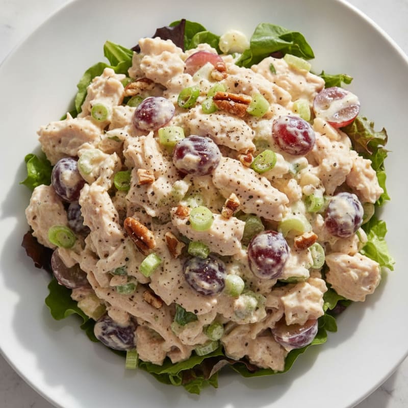 Chicken Salad with Grapes and Pecans