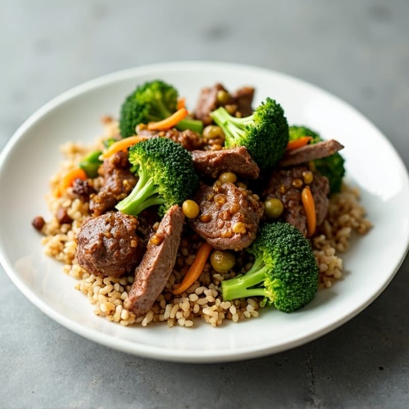 Savory Garlic Beef and Crispy Broccoli Stir-Fry