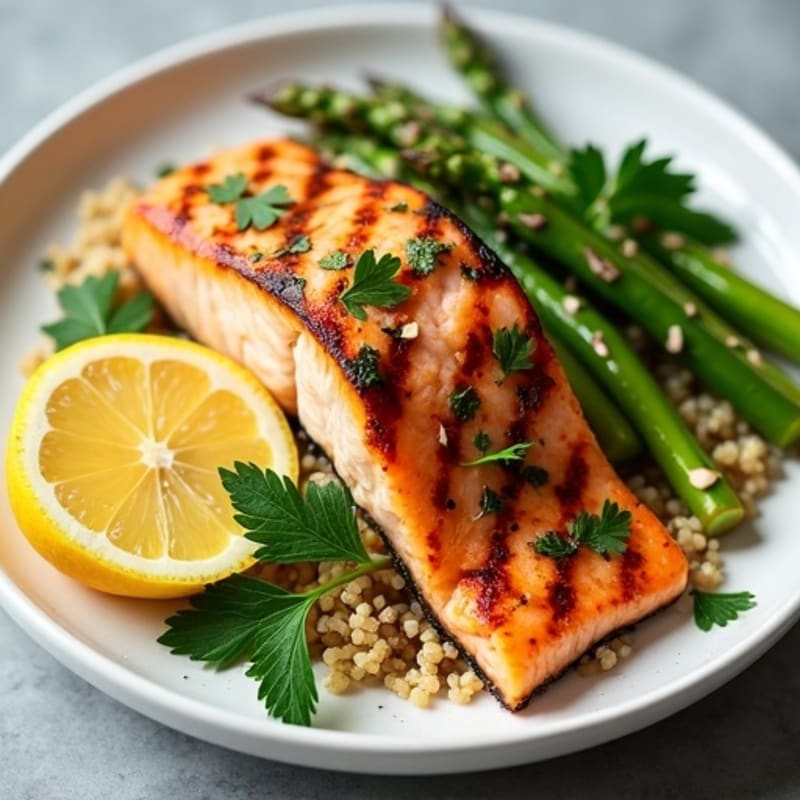 Citrus-Herb Grilled Salmon with Fresh Herbs