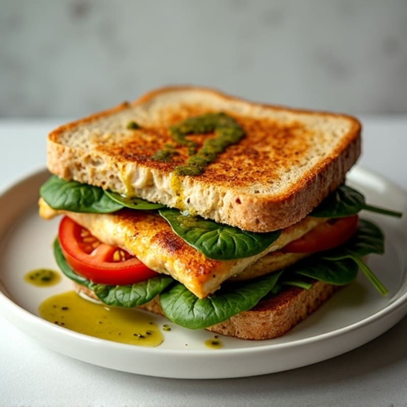 Grilled Pesto Chicken Sandwich