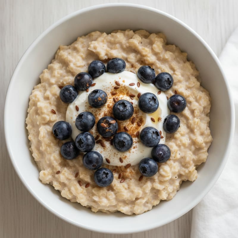 High-Protein Berry Power Oats