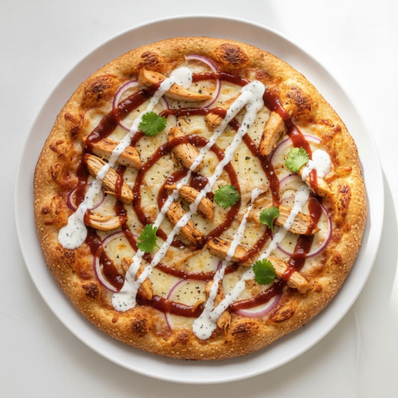 BBQ Ranch Chicken Pizza