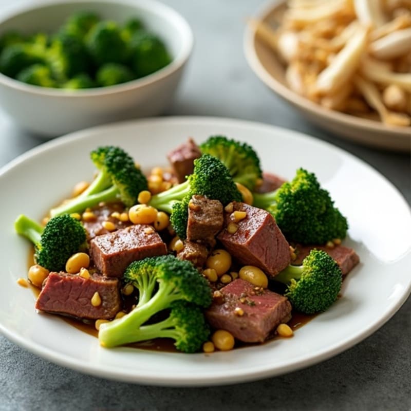 Ginger-Garlic Beef and Broccoli Stir-Fry