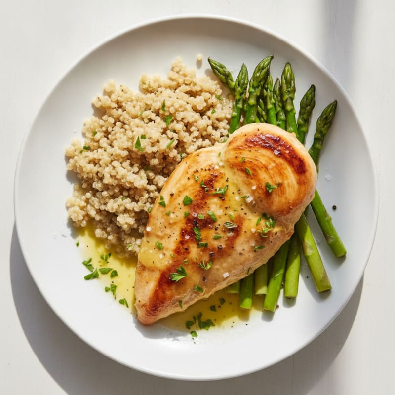 Pan-Seared Chicken with Lemon-Herb Sauce