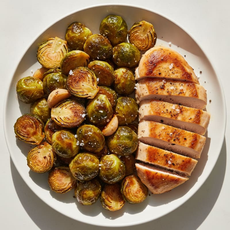 Balsamic Glazed Brussels Sprouts
