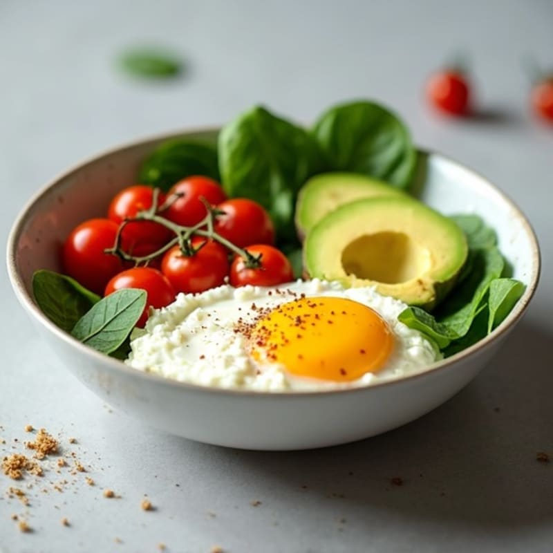 Protein-Packed Savory Cottage Cheese Bowl
