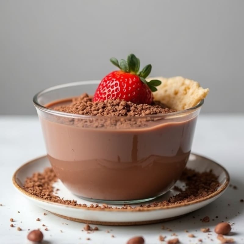 Silky Chocolate Protein Pudding