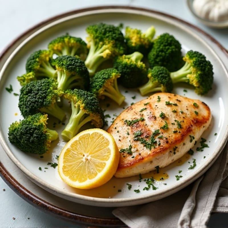 Sheet Pan Lemon Herb Chicken and Broccoli