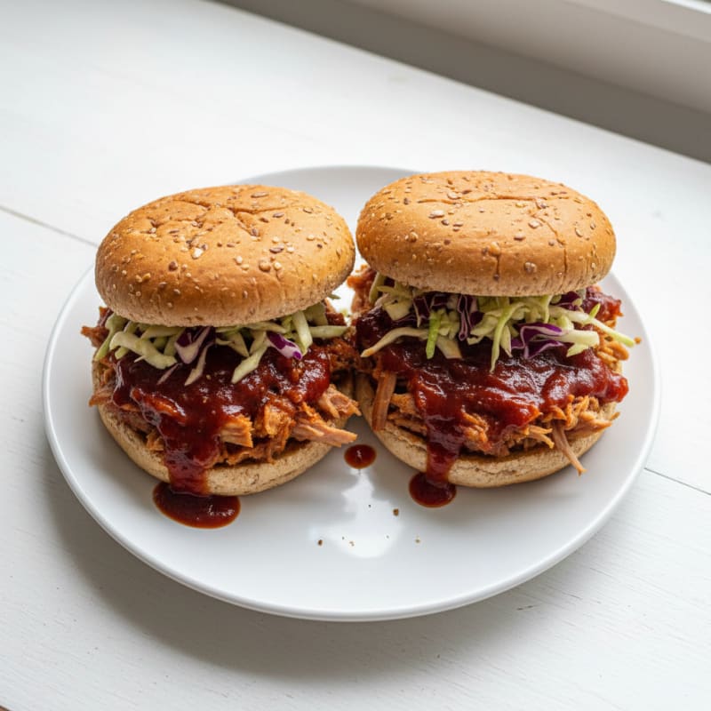 Smoky BBQ Pulled Pork Sandwiches