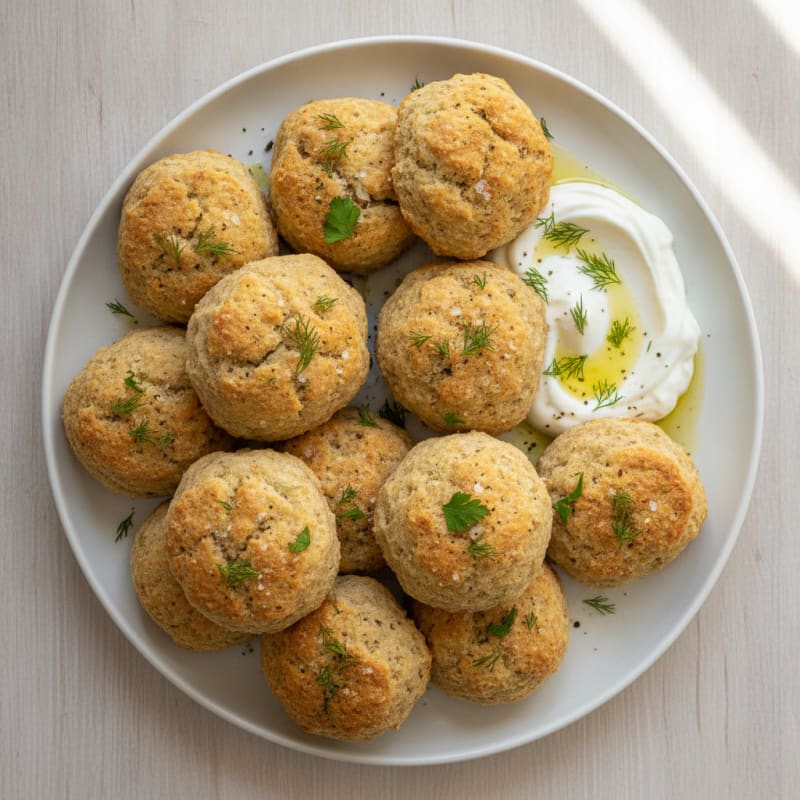 Greek Yogurt Protein Biscuits
