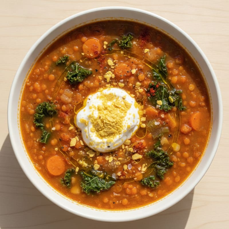 Hearty Lentil and Vegetable Soup