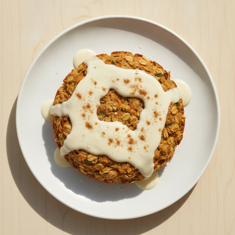 Baked Carrot Banana Oat Cake