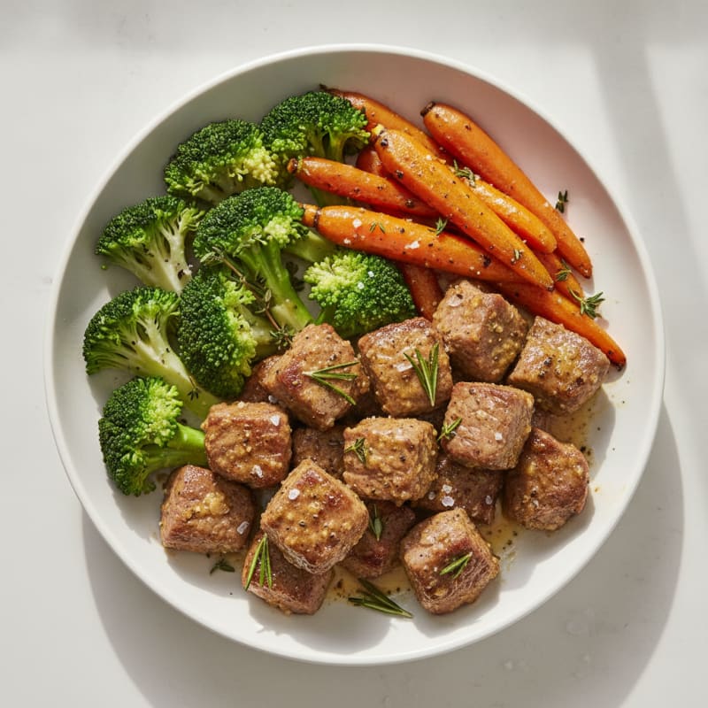 Garlic Herb Angus Beef Tips
