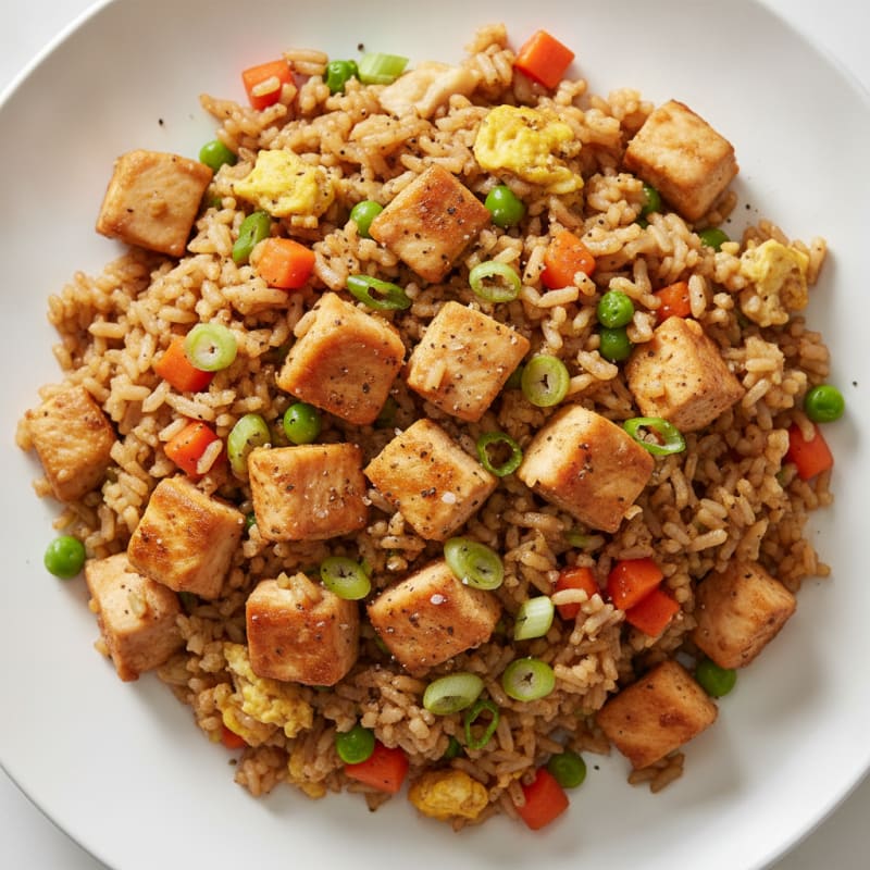 Chicken and Vegetable Fried Rice