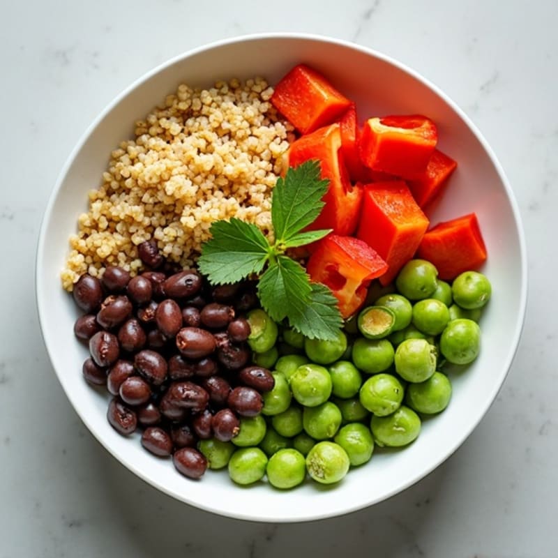 Zesty Lime Quinoa Black Bean Bowl