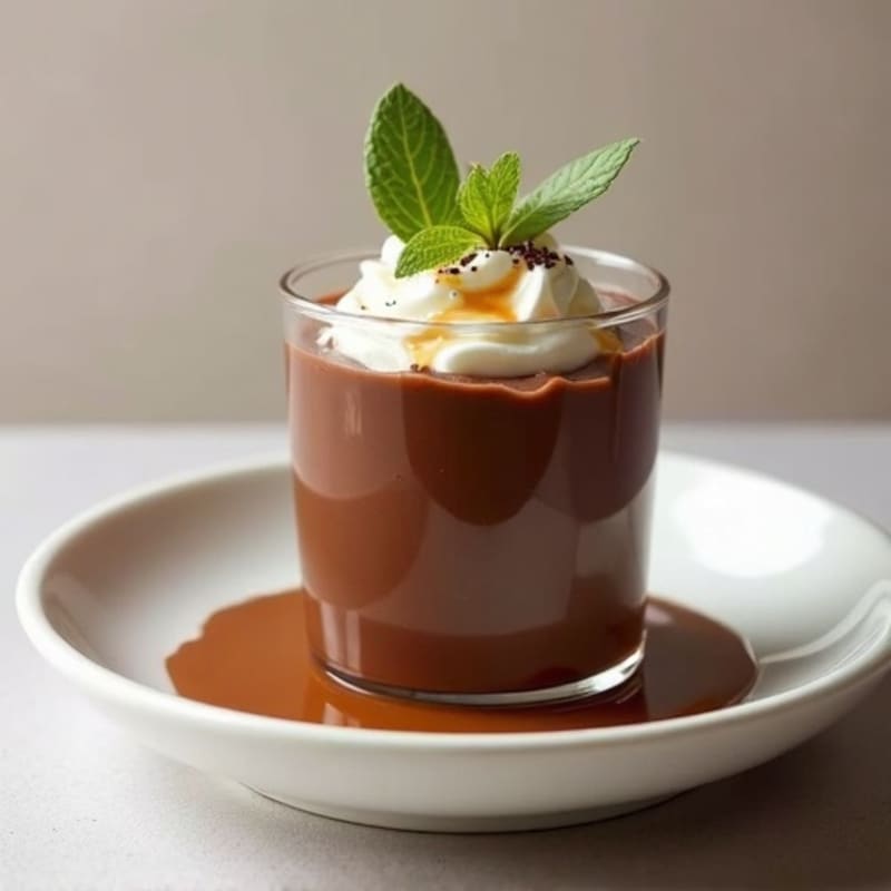 Silky Chocolate Protein Pudding