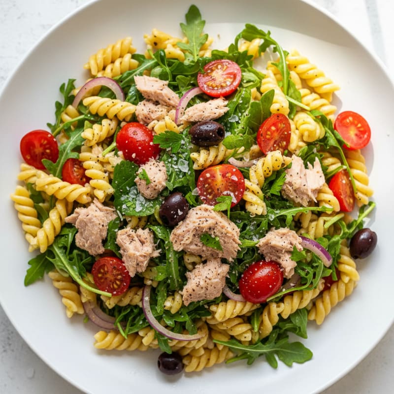 Zesty Tuna and Tomato Pasta Salad
