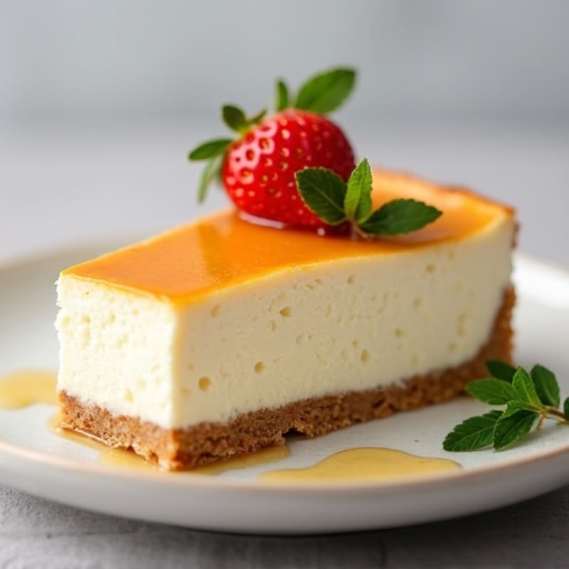 Protein-Packed Greek Yogurt Cheesecake