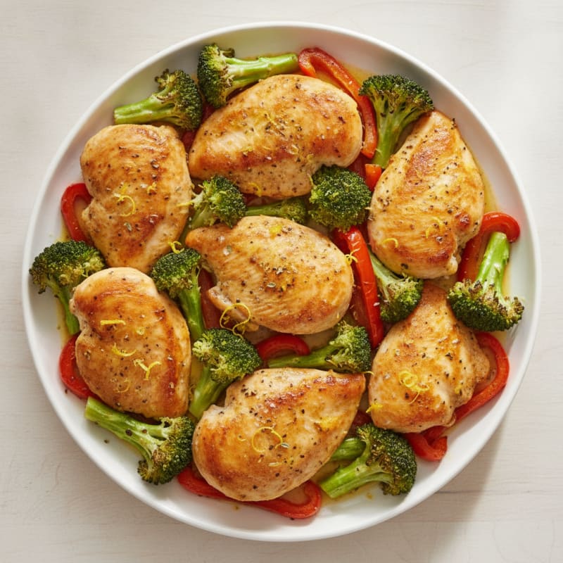 Sheet Pan Lemon Herb Chicken