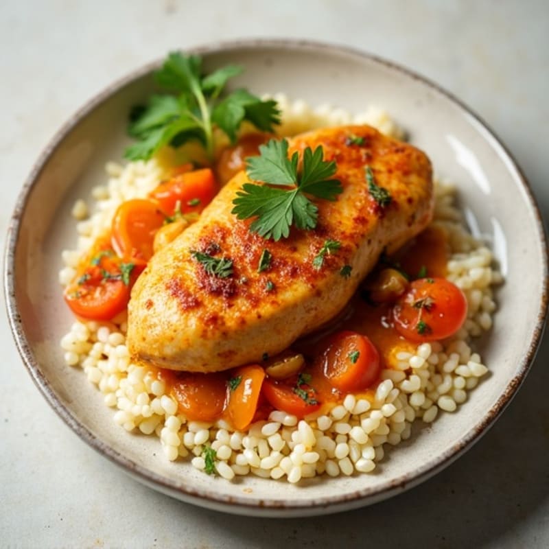 Creamy Coconut-Spiced Butter Chicken