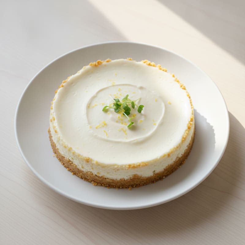 Creamy Greek Yogurt Protein Cheesecake