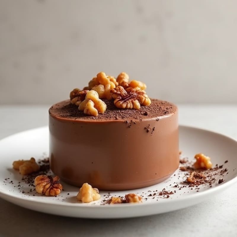 Silky Greek Yogurt Chocolate Mousse with Chia Seeds