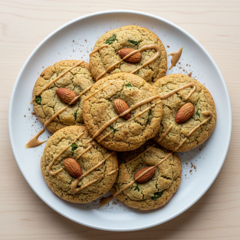Almond Butter Protein Cookies