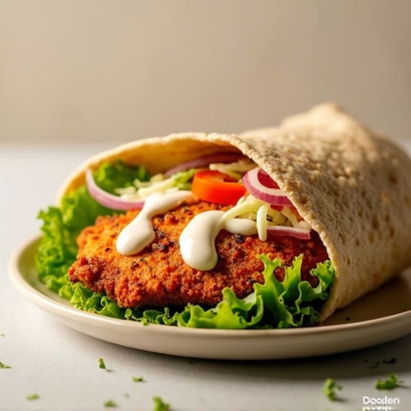 Crispy Buffalo Ranch Chicken Wrap