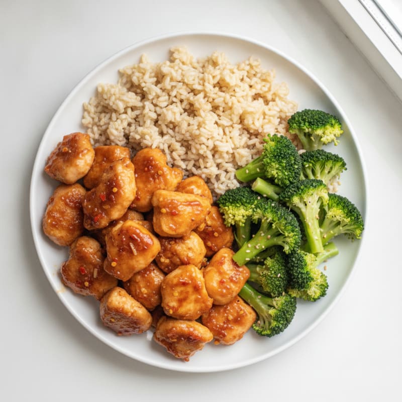 Healthier General Tso's Chicken