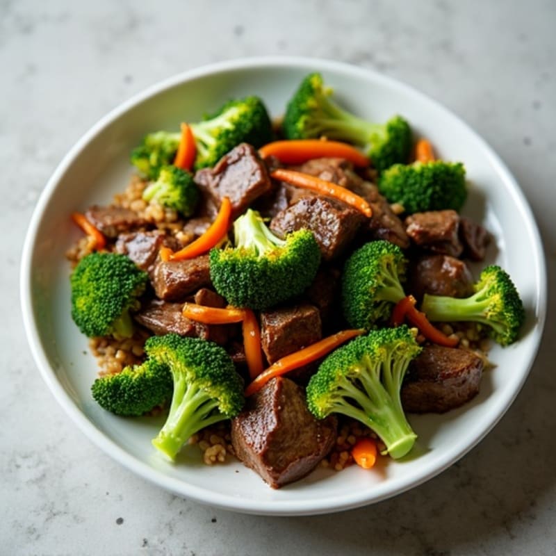 Ginger-Garlic Beef and Broccoli Stir-Fry