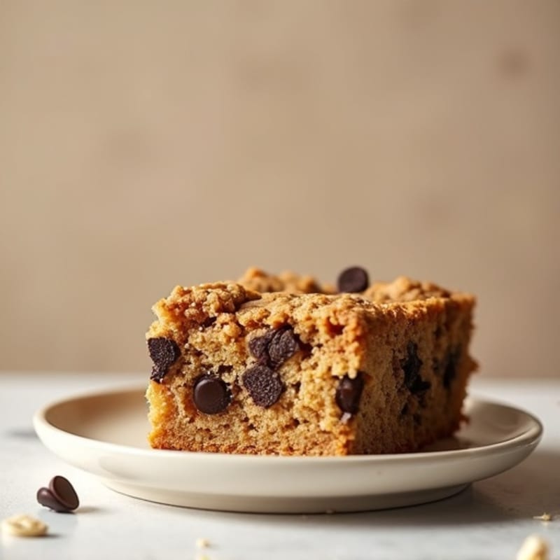 Chewy Chocolate Chip Protein Cookie Cake