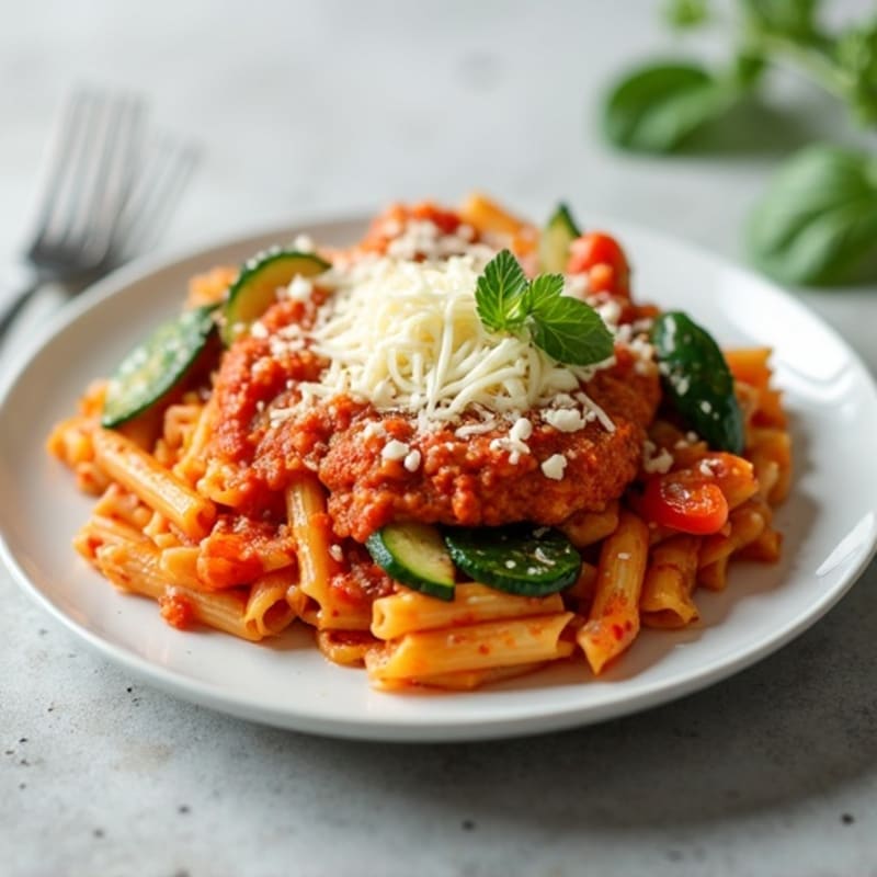 Protein-Packed Turkey and Veggie Baked Ziti