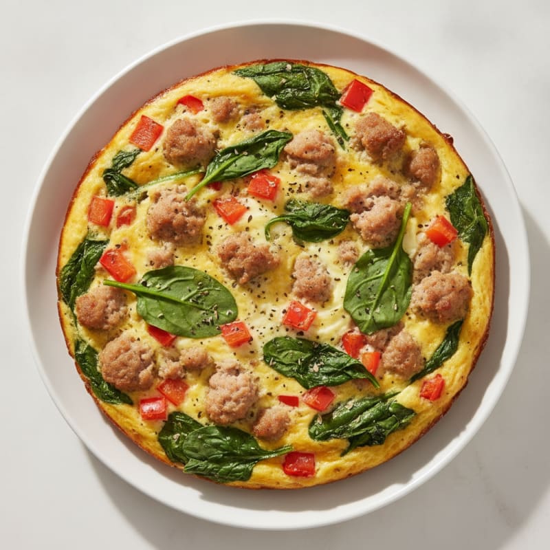 Savory Egg and Sausage Breakfast Bake