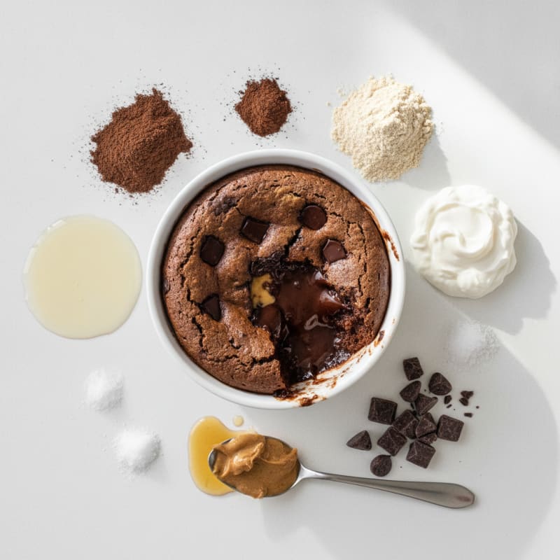 Decadent Chocolate Protein Mug Cake