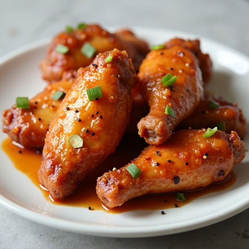 Crispy Baked Honey-Garlic Wings