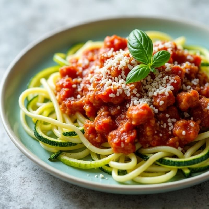 Protein-Packed Turkey and Zucchini Noodle Marinara
