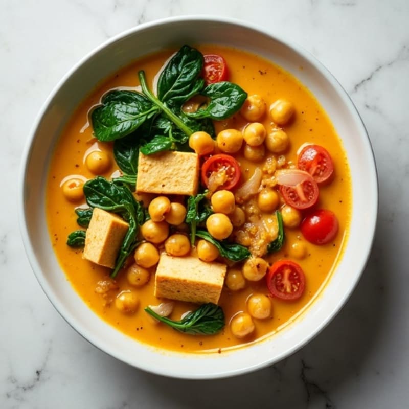 Creamy Coconut Curry Chickpea Stew