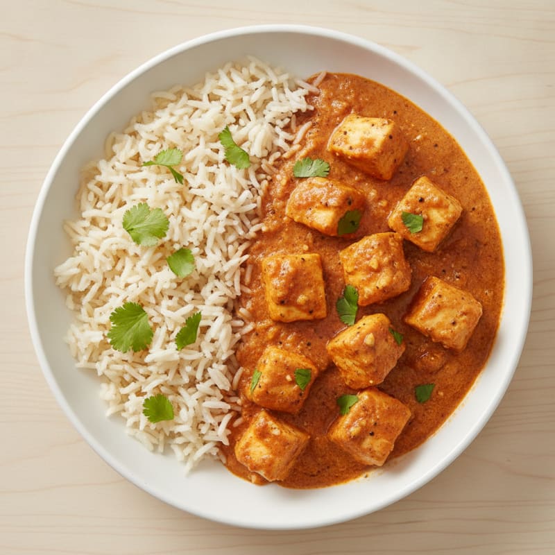 Spiced Butter Chicken with Basmati Rice