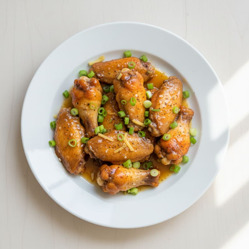 Honey-Garlic Glazed Chicken Wings