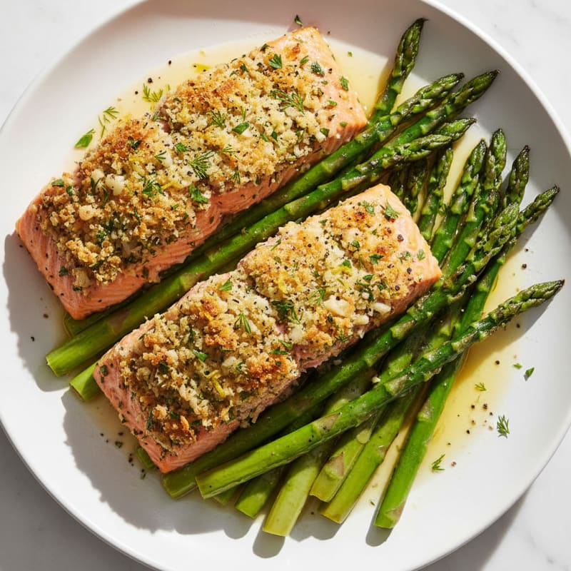 Zesty Lemon-Herb Baked Salmon