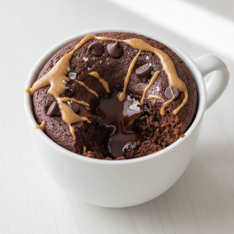 Decadent Chocolate Protein Mug Cake