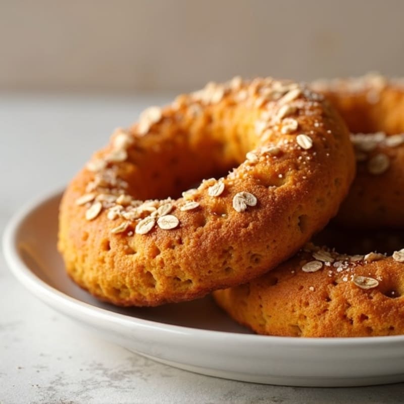 Protein-Packed Baked Pumpkin Spice Breakfast Rings